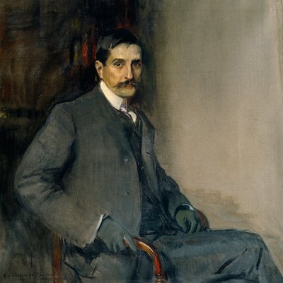 Porträt von Francisco Rodríguez de Sandoval von Joaquín Sorolla